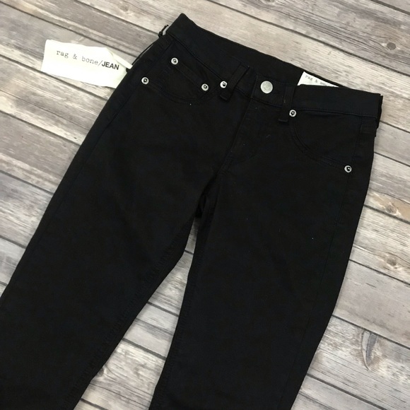 New Rag & Bone/Jean Jean Leggings In Black - Picture 3 of 7